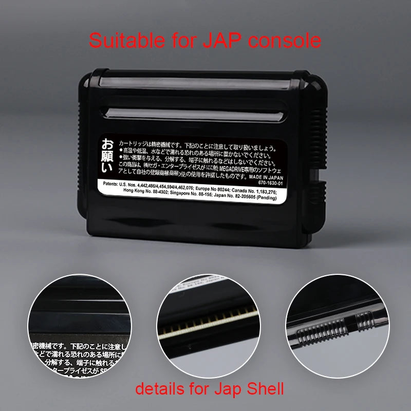 (aka Probotector) Contra Hard Corps JAP cover 16bit MD game card with box with manual for Sega Genesis Megadrive console