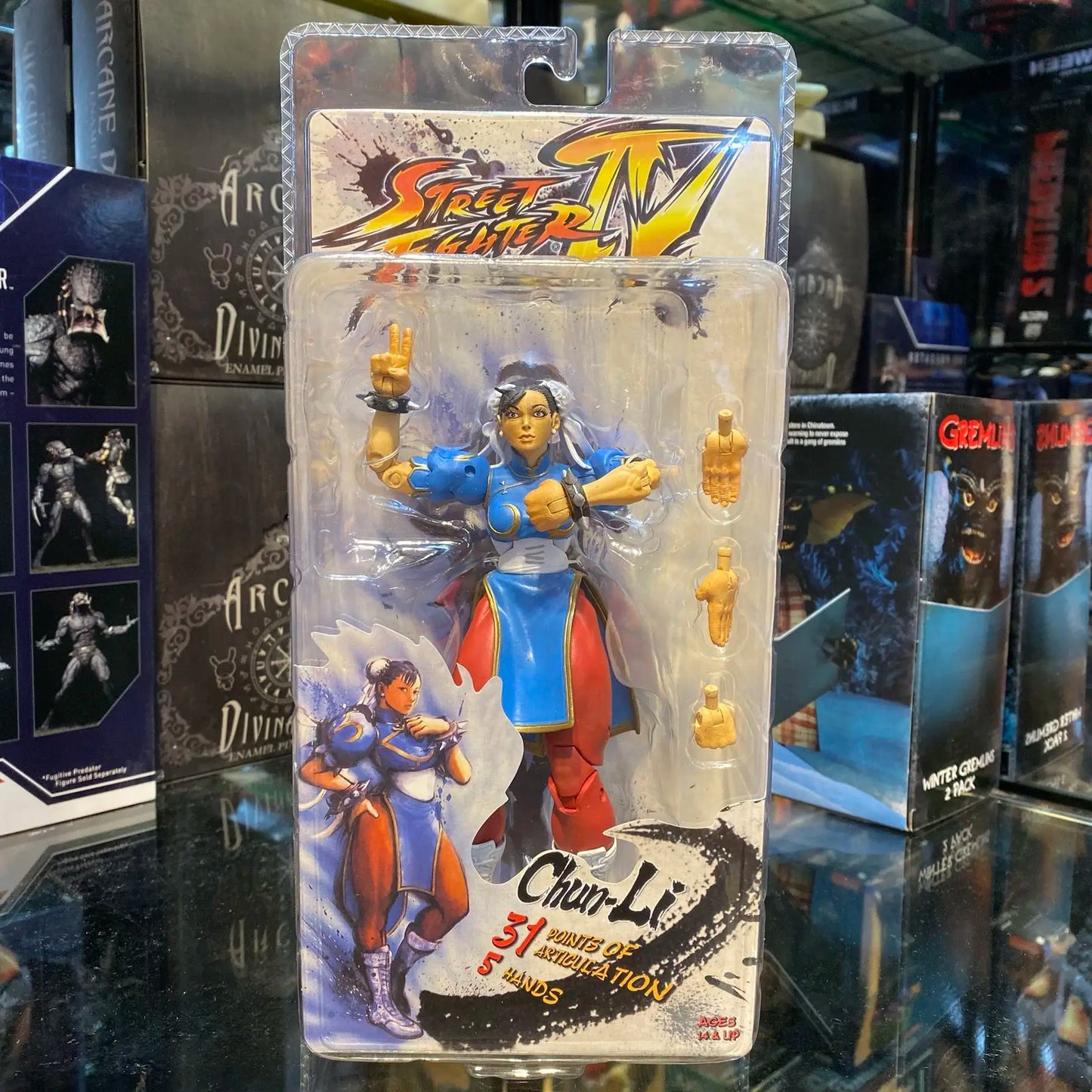Neca Street Fighter Ryu Ken Chun Li Guile Gouki Anime Figure Game Derivative Character Action Figurine Movable Model Toys