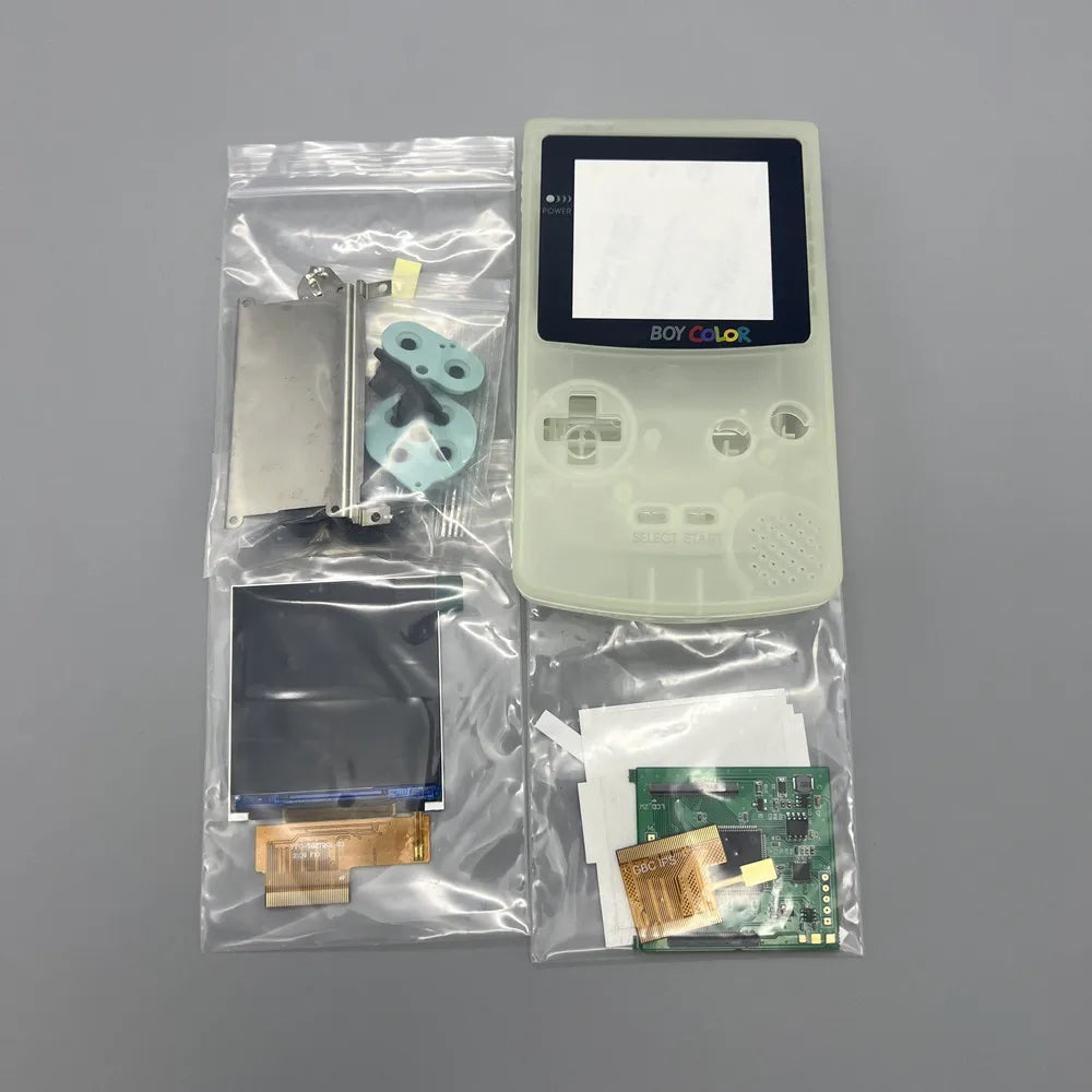 2.6 "GBC IPS LCD and new shell for Gameboy Color.Support pixel display. No need to cut the shell.