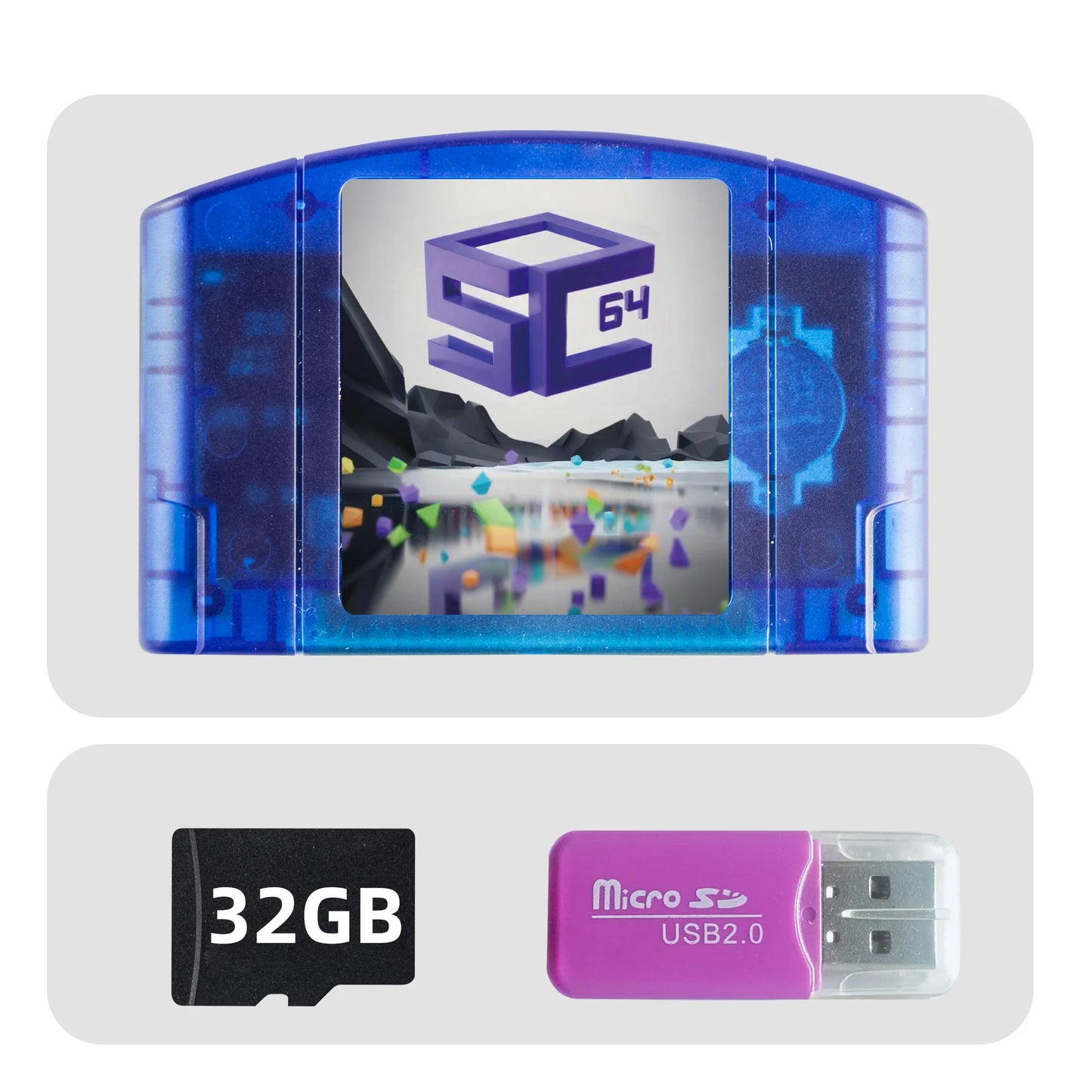 REMANK 5000-in1 SC64Summer N64 SC64 Open Source N64 SC64 Cart GBC Support SNES GBC N64DD Retro Video Game Console Accesories
