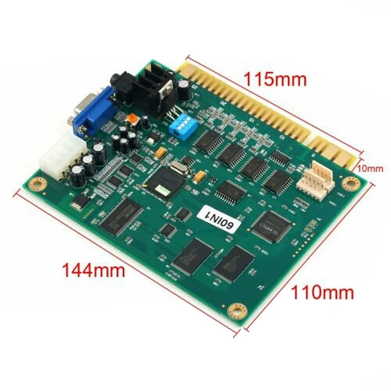 PCB Motherboard Motherboard 60 In 1 For Cocktail Arcade Machine UP Right Arcade Machine Donkey Kong Pacman