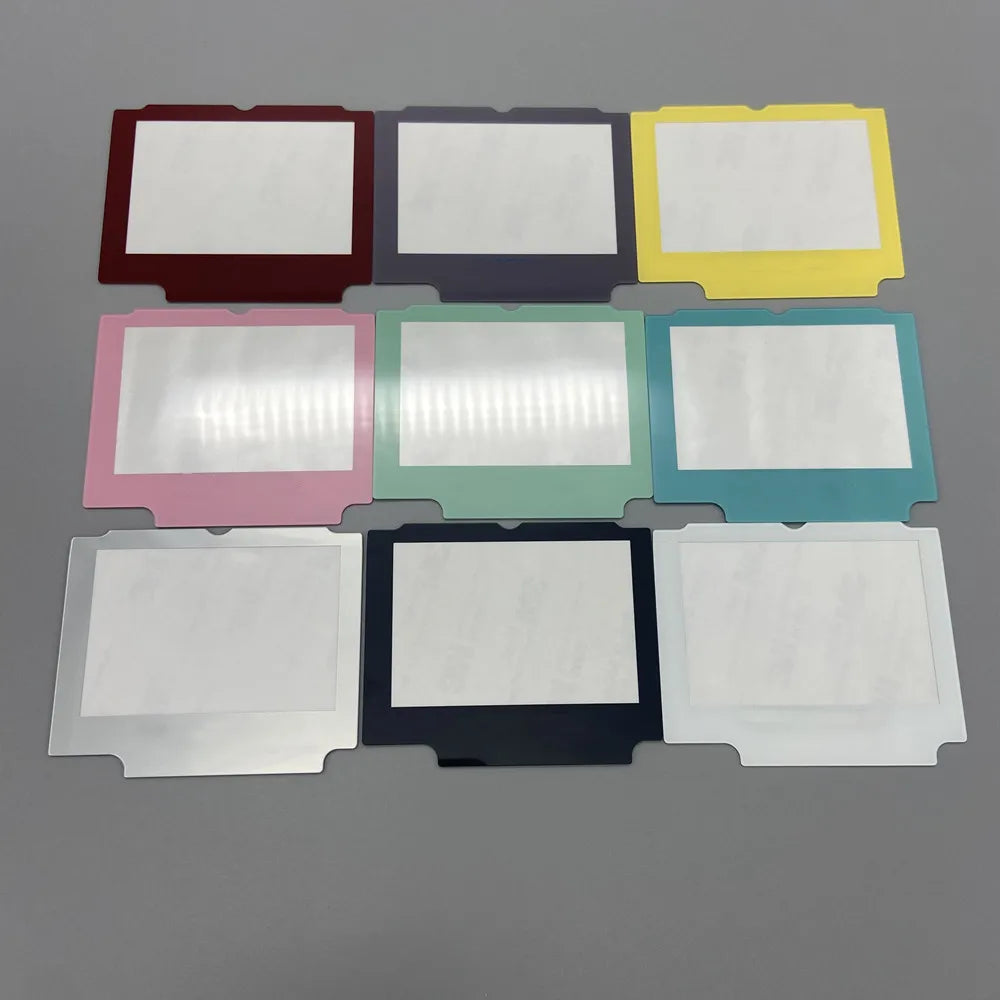 Color glass lens glass mirror is suitable for 3.0 inch high brightness GBASP IPS LCD Gameboy advance sp.GBASP LCD screen lens