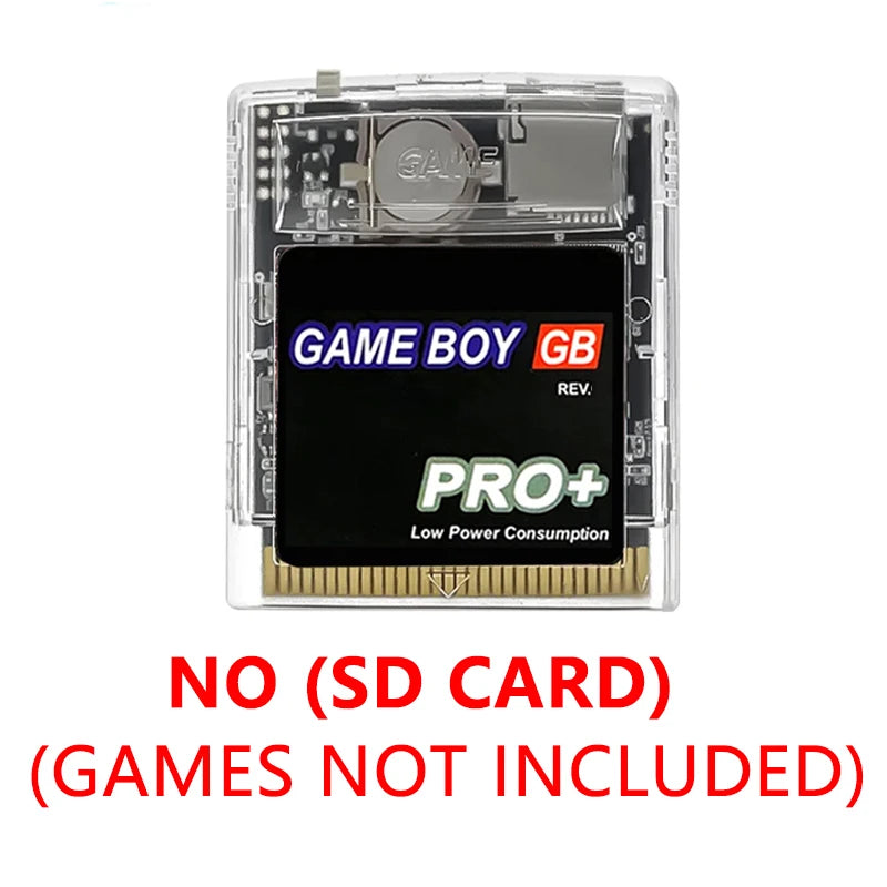 Game Card GB GBC cartridge for Gameboy Color Game Boy Multi Game Cartridge Cart with TF/SD Card 2000 in 1