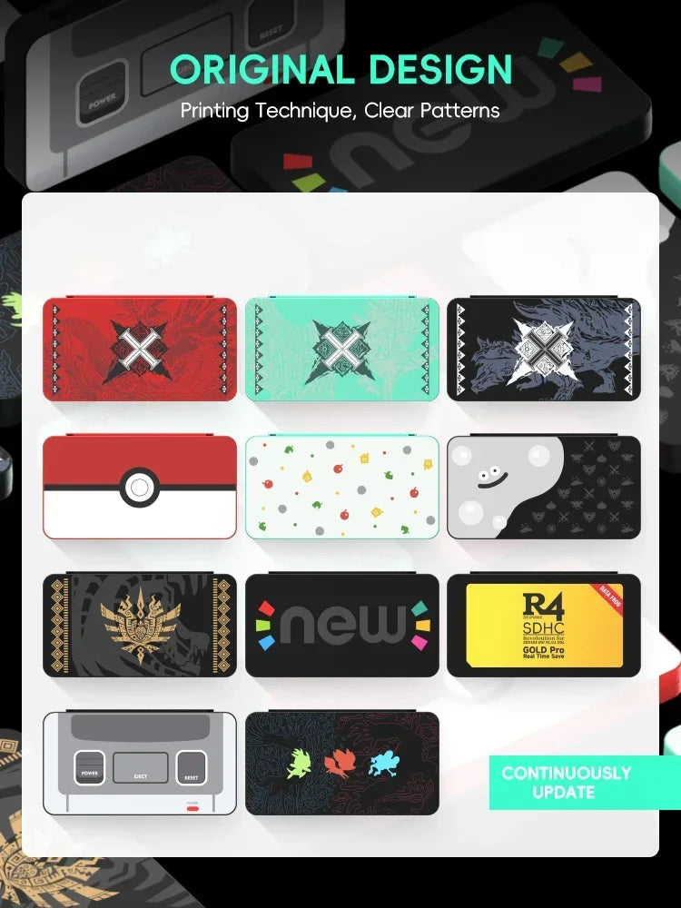 Portable 16-Slot Game Card Holder Storage Case for Nintendo 3DS, 3DSXL, 2DS, 2DSXL, DS, and DSi