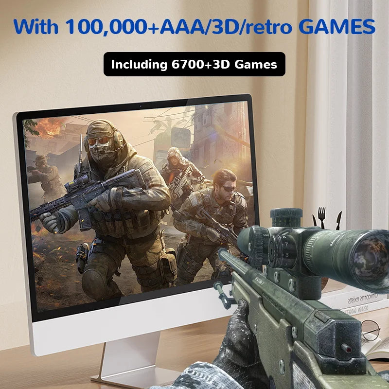 NEW 12T Hyperspin Gaming HDD With 100000+ Retro Games For PS4/PS3/PS2/PS1/PSP/SS/X BOX/Game Cube/WII Portable HDD For Windows