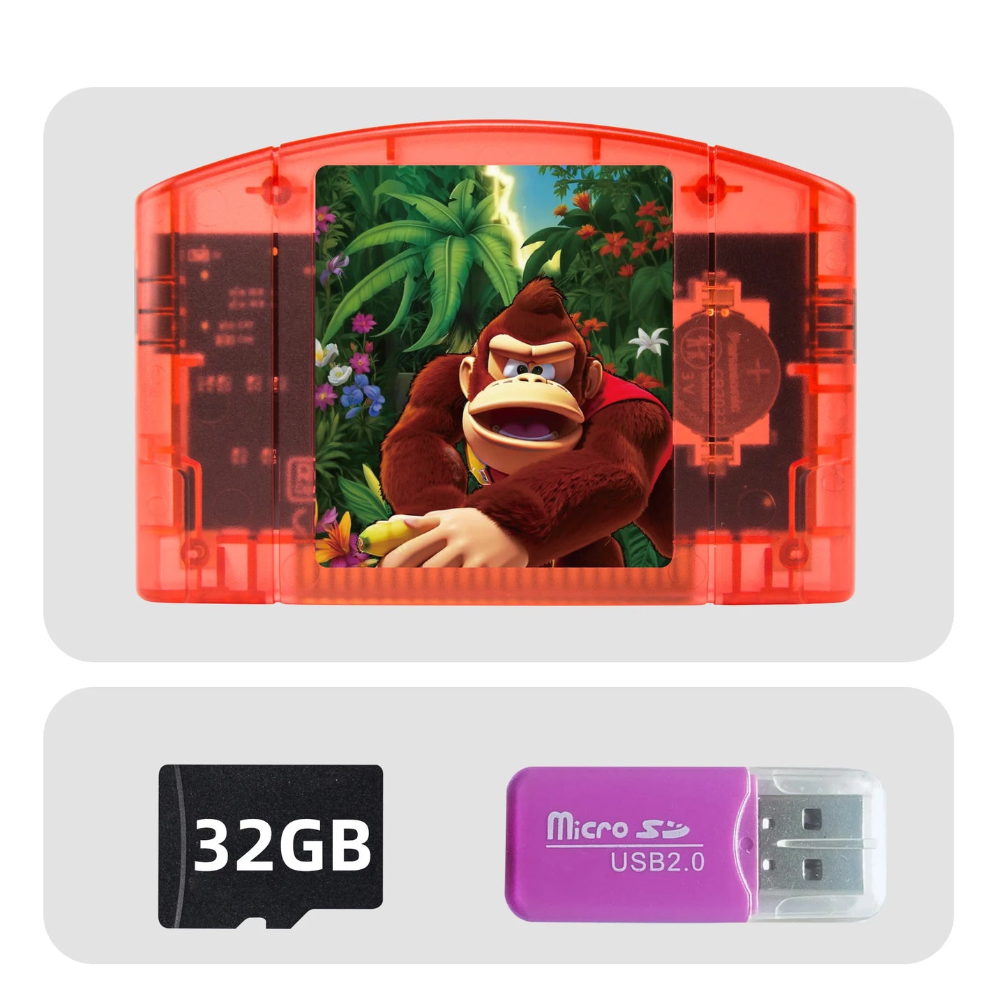 REMANK 5000+ N64 SC64 Open Source SC64Summer SC64 GBC Flash SD Support N64DD SNES GBC N64 Retro Video Game Console Accesories