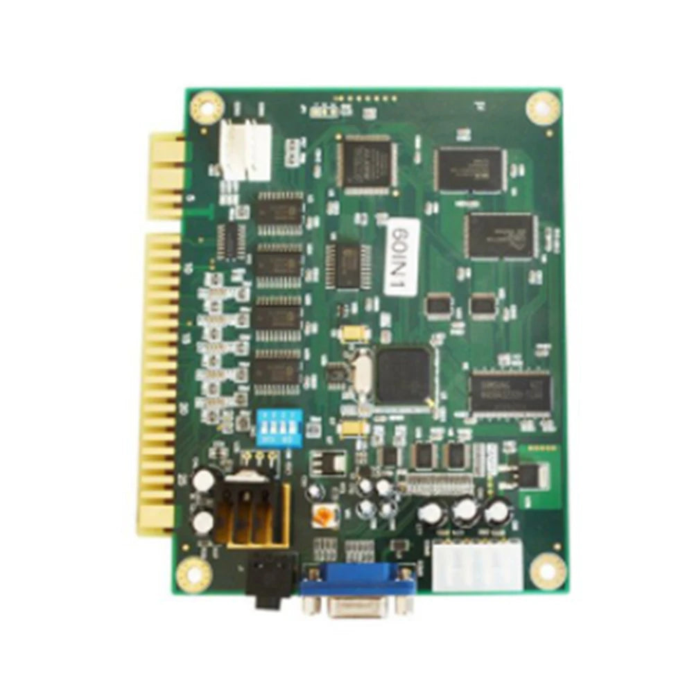 A08E-60 In 1 Multicade PCB Board Arcade Game Board Horizontal With 28P Cable VGA Output For Jamma Arcade