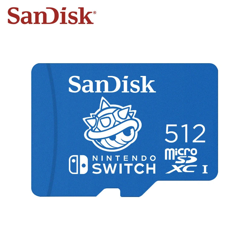 SanDisk Micro sd memory card 64GB microSDXC For Nintendo Switch game Storage128GB 256GB Up to100Mb/s 512GB Switch Memory Card