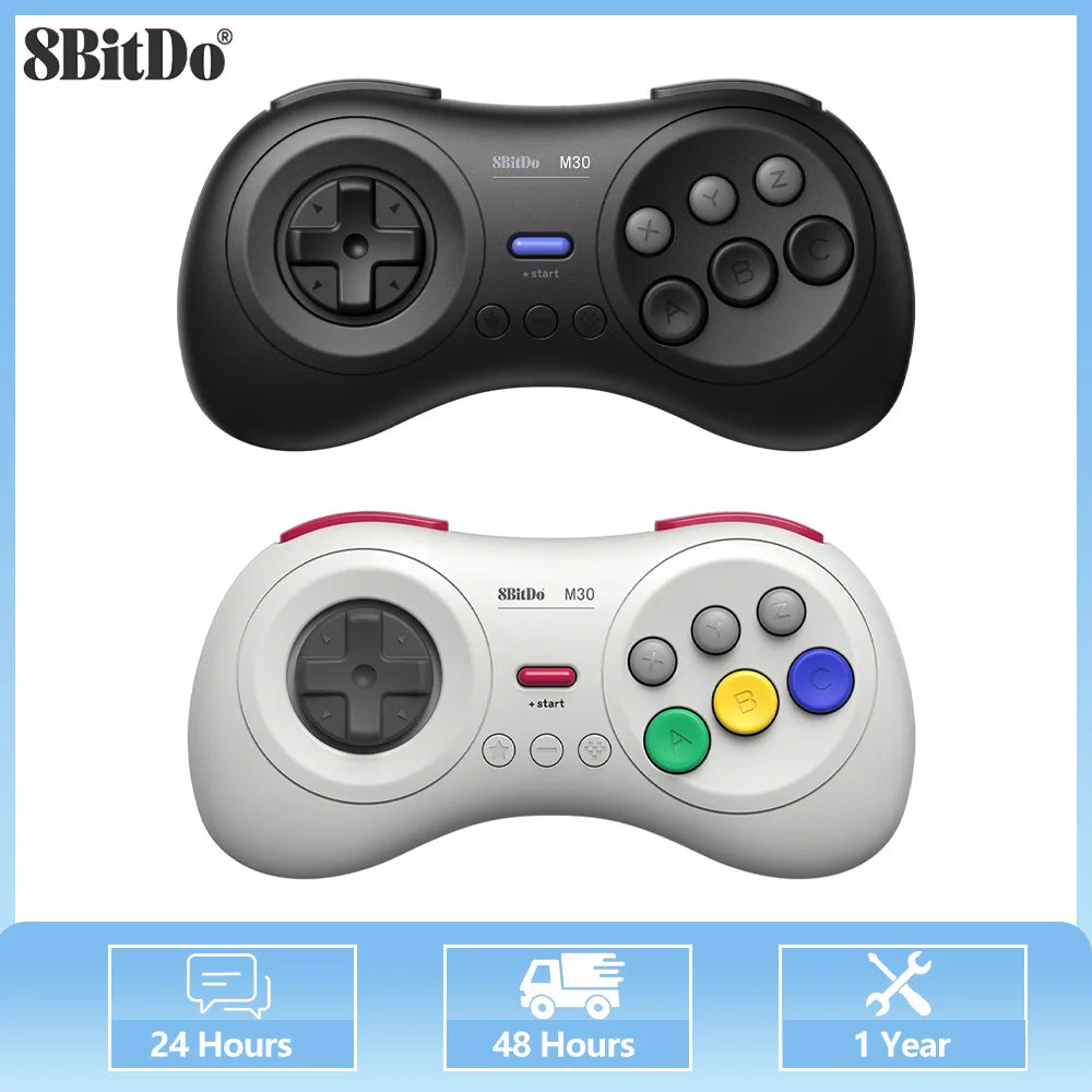 8BitDo M30 Bluetooth Gamepad Support For Nintendo Switch/Windows 10/11/Android/Raspberry Pi Controller
