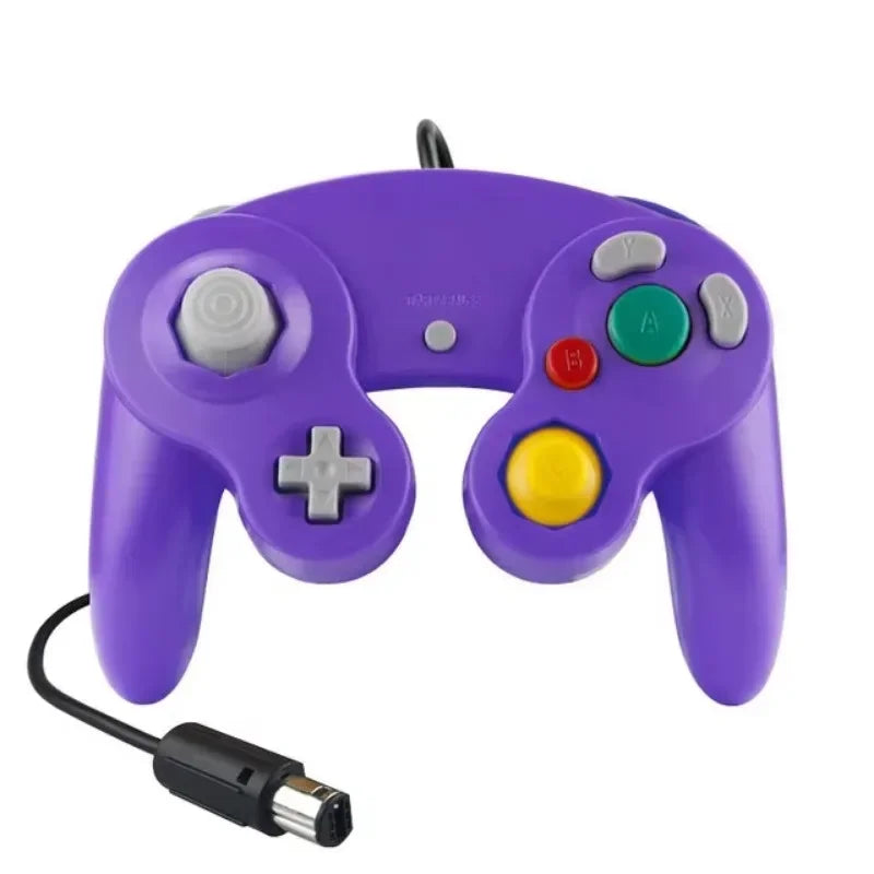 Wired Game Controller for GameCube NGC Single Button Wired Gamepad Joystick for NGC Game Console