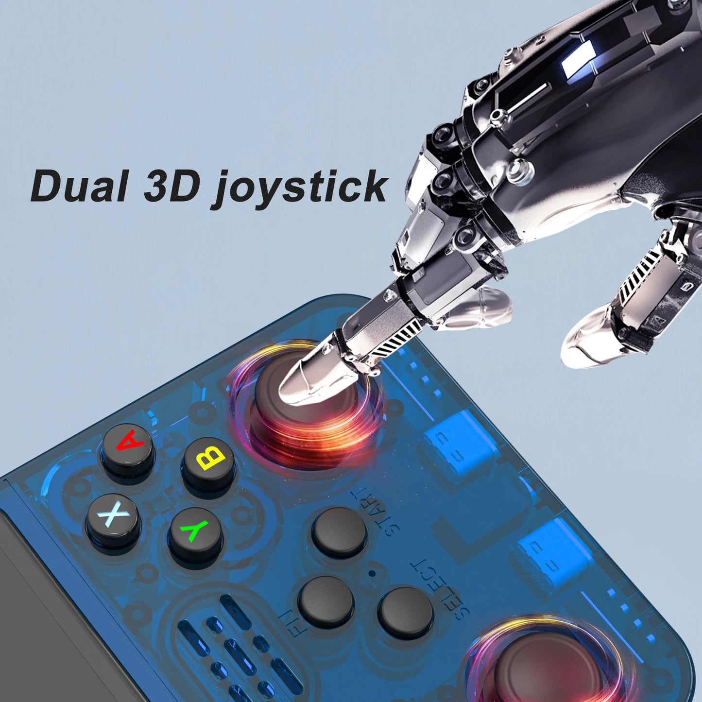 R36S Open Source K36 Handheld Game Console 3.5Inch IPS Screen Built in 16000 Games Supports online doubles For PS1/PSP/DC