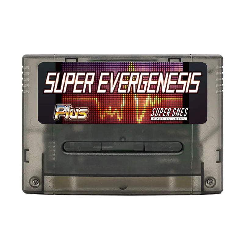 Super EVERGENESIS SNES SFC V12 3000 in 1 Game card with 8G TF Card for Super Famicom 16-Bit JPN/EU/USD Video Game Console