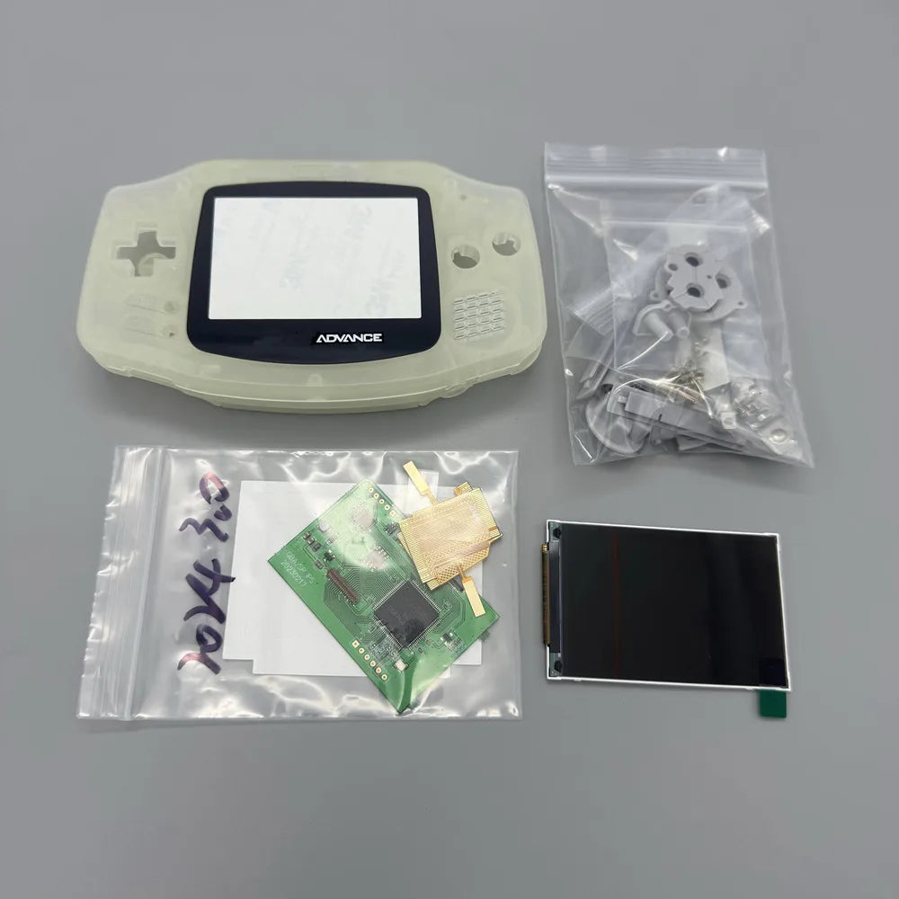 2024 3.0-inch IPS LCD screen with shell kit for GAMEBOY ADVANCE GBA