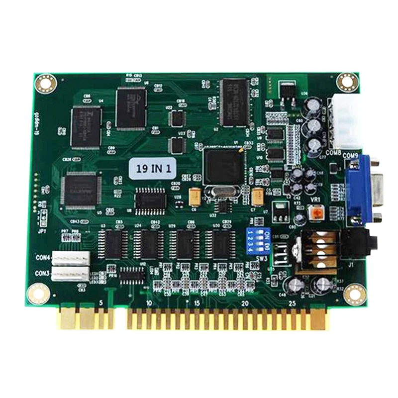 A41Z-19 In 1 Arcade Classic Game Board VGA Output Arcade Game Board Durable For Jamma Arcade Motherboard