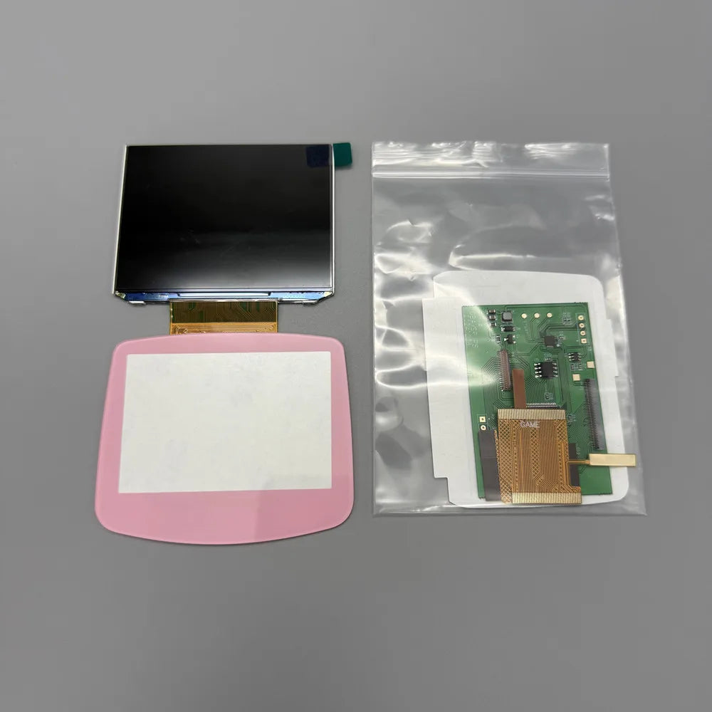 2025 original size IPS high brightness high resolution LCD screen for Gameboy advance GBA .support pixel mode display