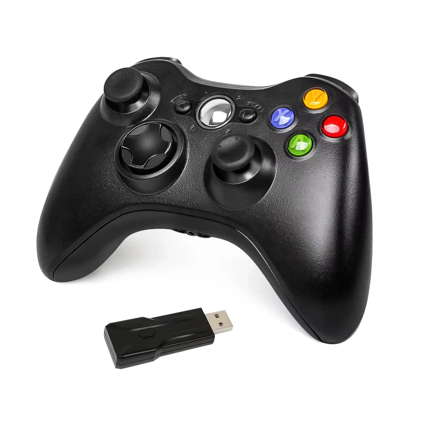 Xbox 360 Wireless Controller For Xbox 360/Slim/Elite/Winodow/PC Video Game Gamepad 6-axis Joystick Dual Vibration 2.4G Gaming
