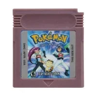 GBC Game Cartridge Red Blue DX Prism Pokemon Series 16 Bit Video Game Console Creepy Black Cock Pink Picross