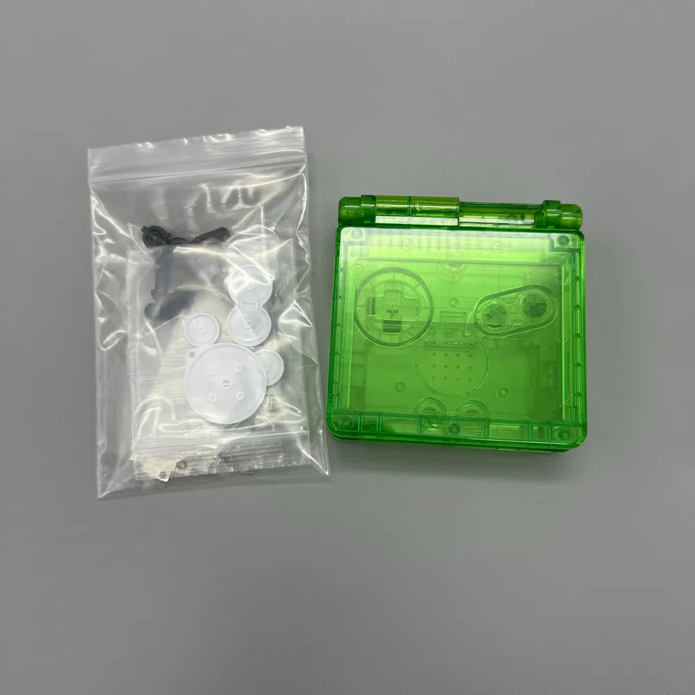 High quality shell kit for Gameboy ADVANCE SP GBASP. Suitable for GBA 3.0-inch IPS 2.9-inch Original size LCD