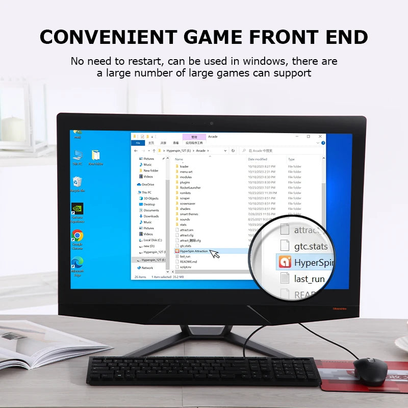 12T Hyperspin External Hard Drive With 100000+ Retro Games For PS3/PS2/PS1/PSP/SS/X BOX/Game Cube/WII Portable HDD For Windows