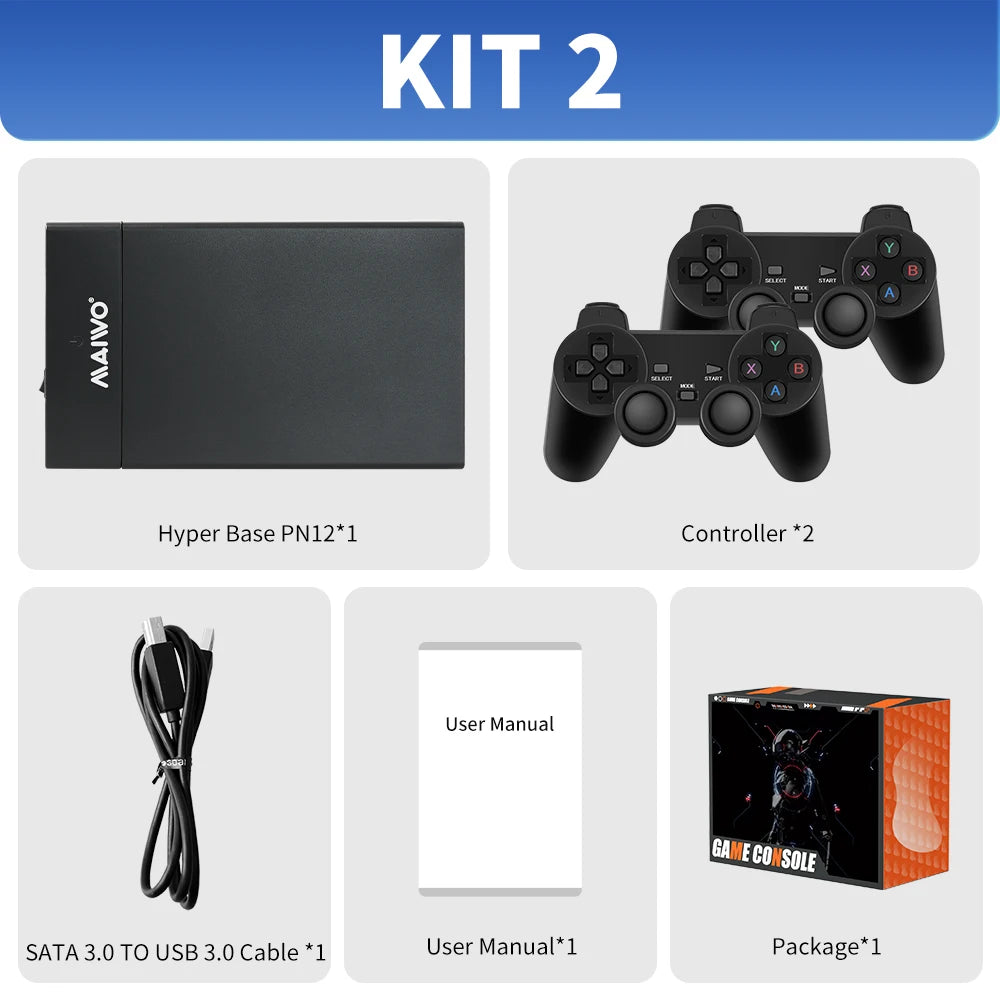 Playnite 12TB PC Game Hard Drive With 390 AAA Games For Windows 8.1/10/11 Plug&Play Game HDD For PS4/PS3/Switch/WII Game Console