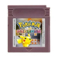 GBC Game Cartridge Red Blue DX Prism Pokemon Series 16 Bit Video Game Console Creepy Black Cock Pink Picross