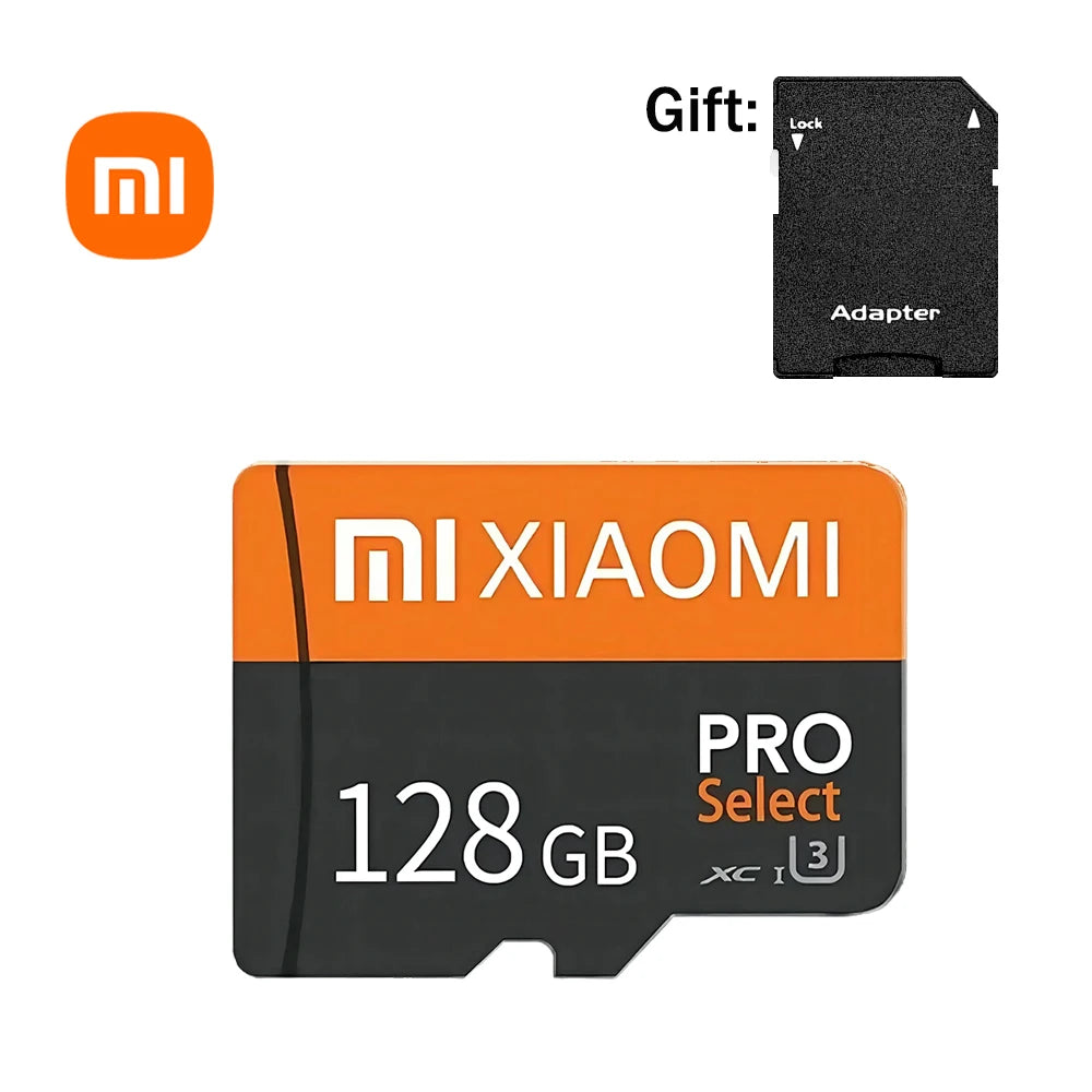 Xiaomi High Speed SD Memory Card 1TB 2TB Games Card Micro TF Card 128GB 256GB 512GB SD Card For Mijia Camera Surveillance Device