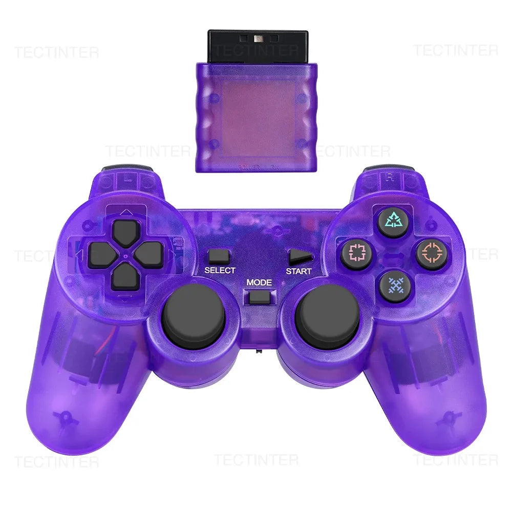For SONY PS2 Wireless Controller Gamepad for PlayStation 2 2.4G Vibration Joystick Console for PS2 Accessories