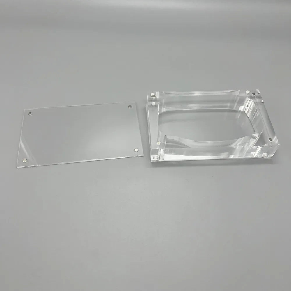High transparency acrylic magnetic cover console storage box for Gameboy advanced GBA