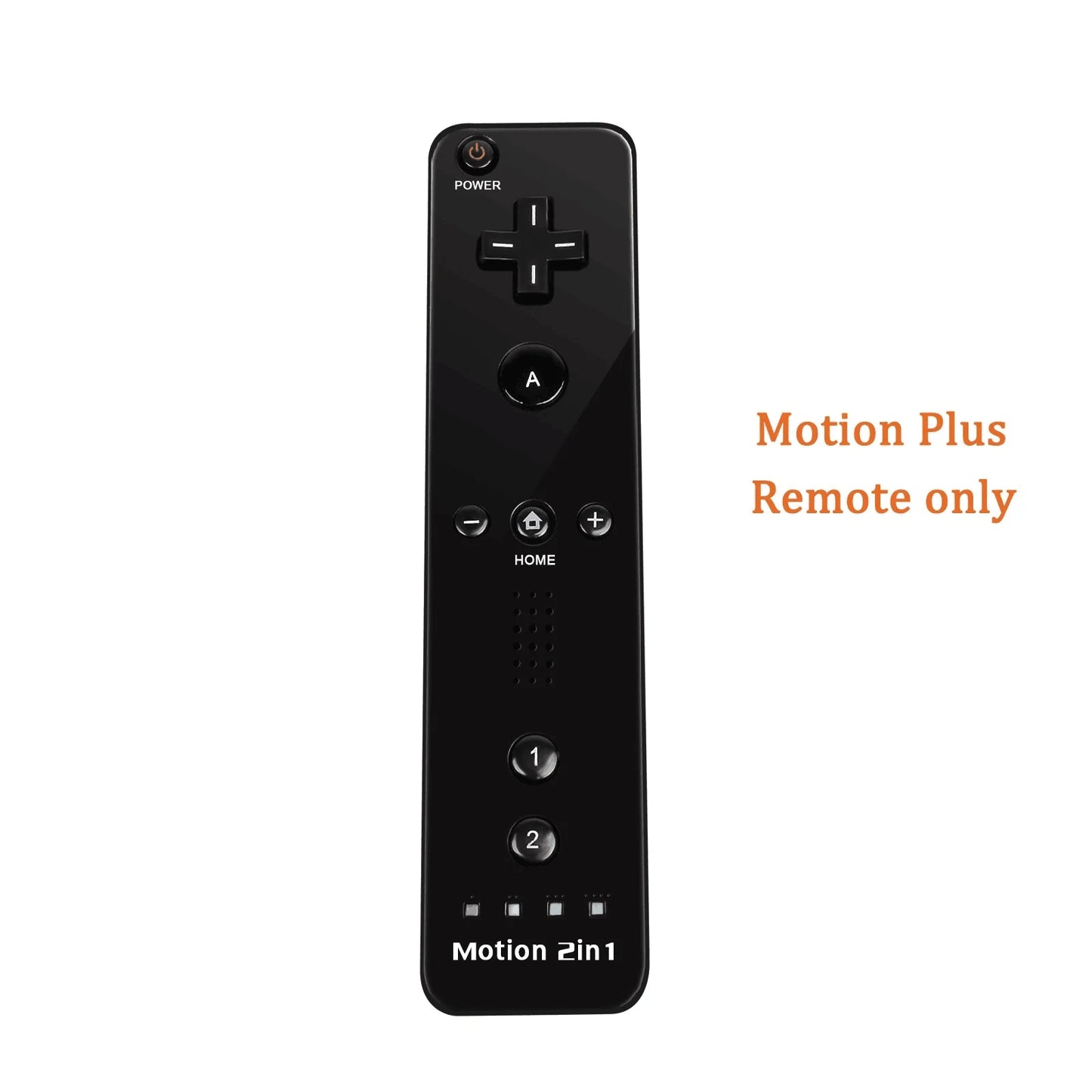 For Nintendo Wii/Wii U Joystick 2 in 1 Controller Set Wireless Remote Gamepad Motion Plus with Silicone Case Video Game