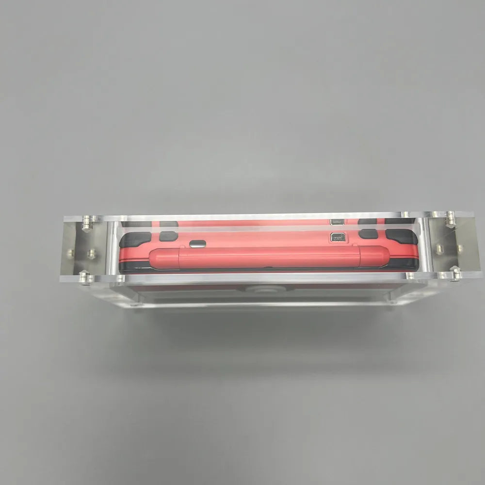 High transparency acrylic magnetic cover console storage box for Nintendo NEW 2DSXL 2DSLL