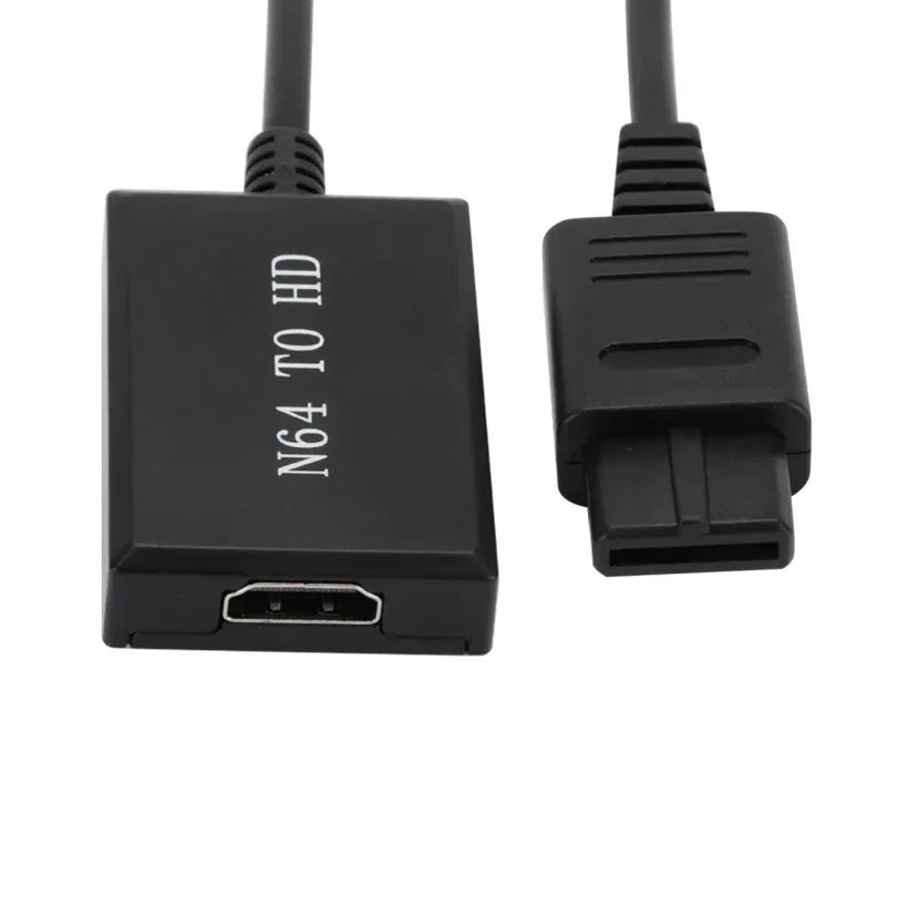 For N64 To HDMI-compatible Converter HD Link Cable for N64/GameCube/SNES Plug and Play 1080P for Nintendo 64 To HD Converter