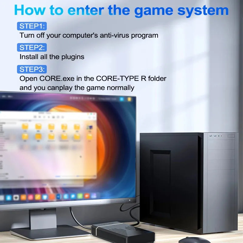 12TB Gaming HDD with Hyperspin&Launchbox&Retrobat&Playnite OS with 100000+ Retro Video Games for PS3/PS2/PS1/PSP/WII/WIIU/SWITCH