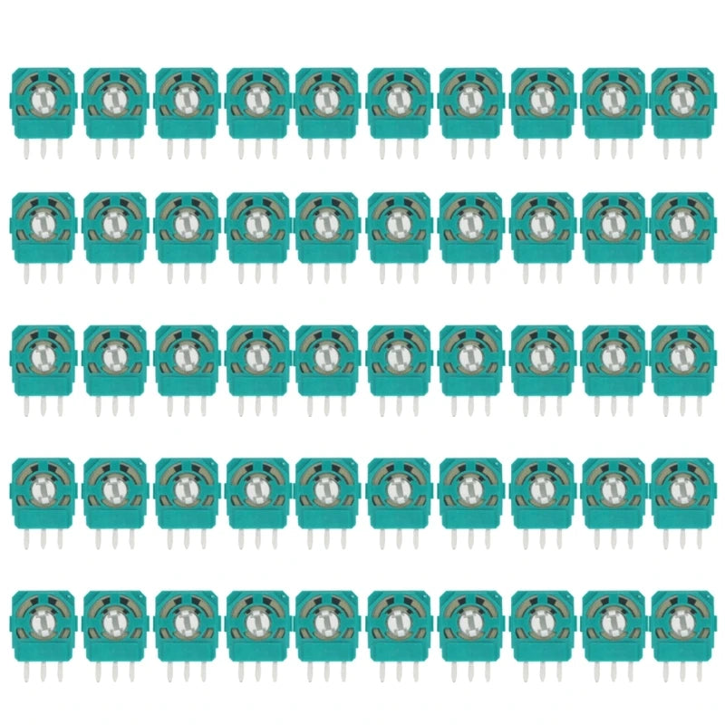 1/5/10/50/set 3D Analog Joystick Potentiometer Sensor Module Axis Resistor For PS5 Controller Micro Switch Replacement