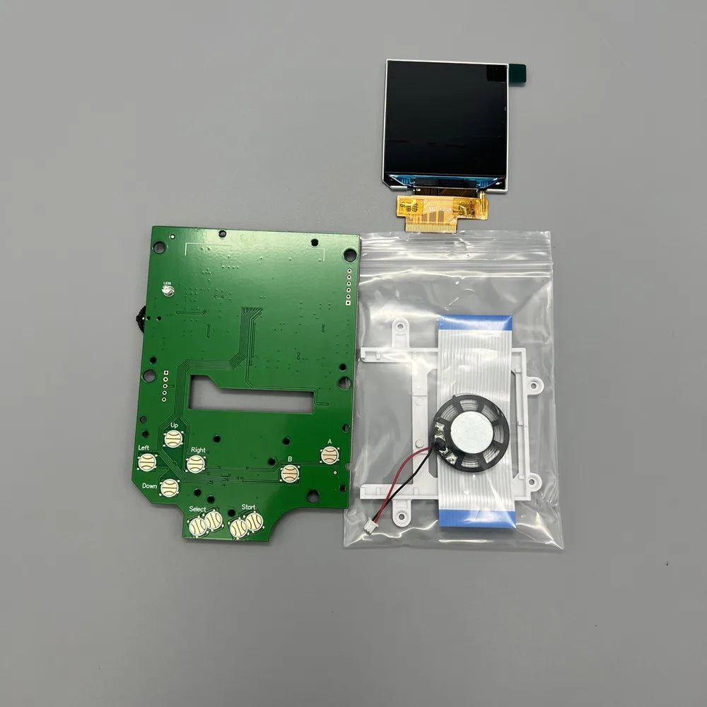 2.45-inch original size high brightness LCD screen and shell for Gameboy GB DMG LCD.Simple installation.No need to cut the shell