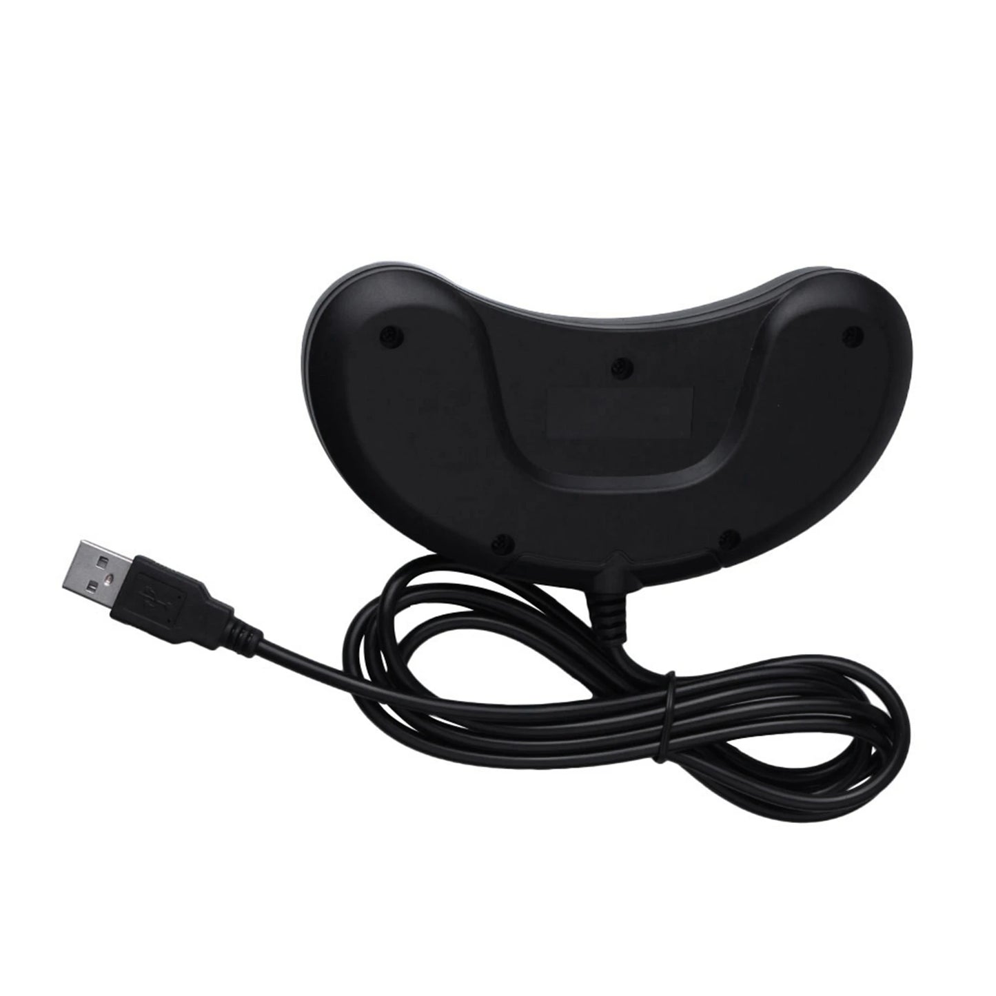 B63B-2X Gamepad Wired 6-Key USB Game Controller Joypad For Sega Genesis / Md Pc / 2 Y1301 / Mac Mega Drive Black Plastic