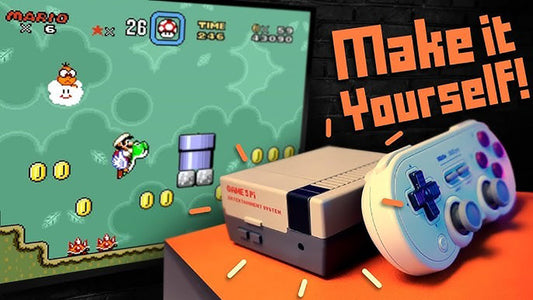 how to make your own retro game console