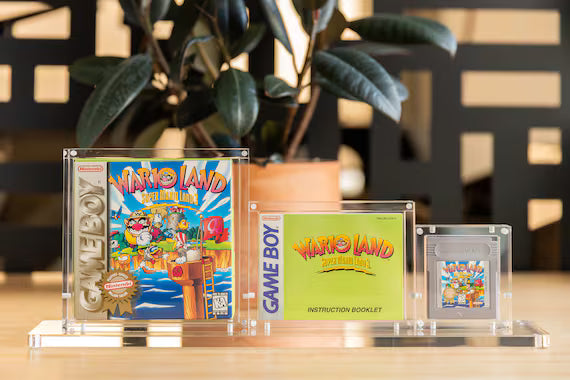 Retro Games Acrylic Display Boxes collection