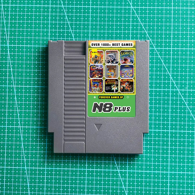 NES 8-Bit  72 Pin Retro Game Cards Collection