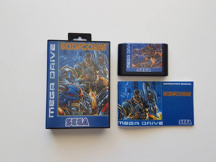 Sega Box & Manuals - retro games collection