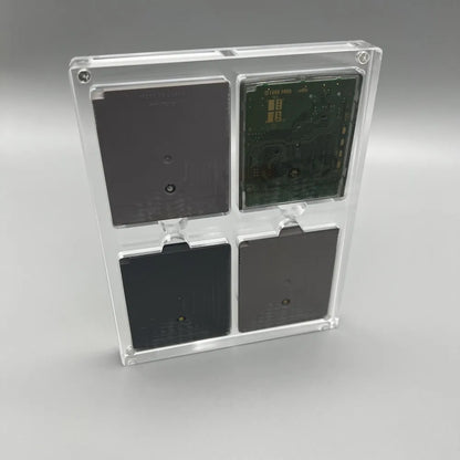 High transparency Acrylic Magnetic suction cover Games Storage Box Hard Shell cartridge Case for GameBoy GB  GBC