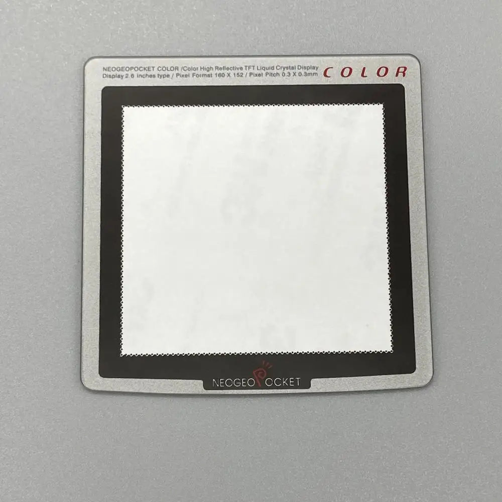 Glass lens mirror for SNK NEOGEO pocket color ngpc. NGPC LCD screen lens