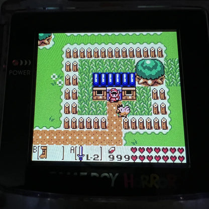 2.6 "GBC IPS LCD and new shell for Gameboy Color.Support pixel display. No need to cut the shell.