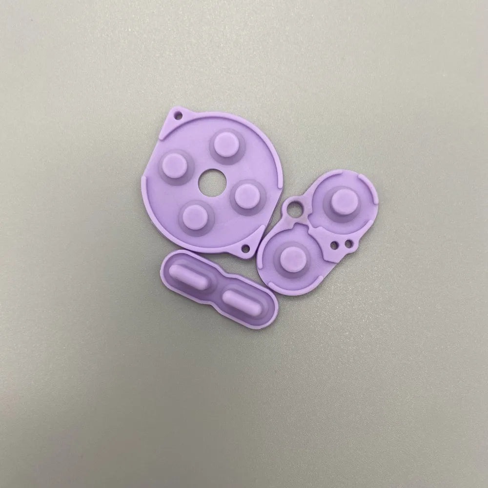 Color high quality game accessory rubber pads button silicon pads for Gameboy Pocket GBP