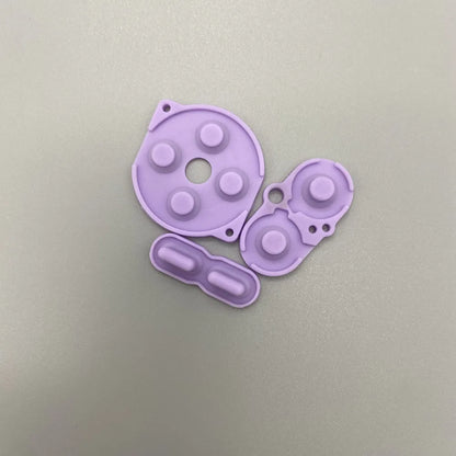 Color high quality game accessory rubber pads button silicon pads for Gameboy Pocket GBP