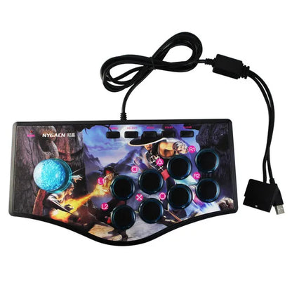USB Arcade Fight Stick Street Fighting Joystick Gamepad controller for PS3 / PC / Android, USB PC Street Fighter Arcade Game