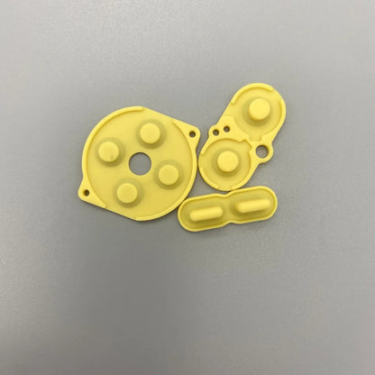 Color high quality game accessory rubber pads button silicon pads for Gameboy Pocket GBP