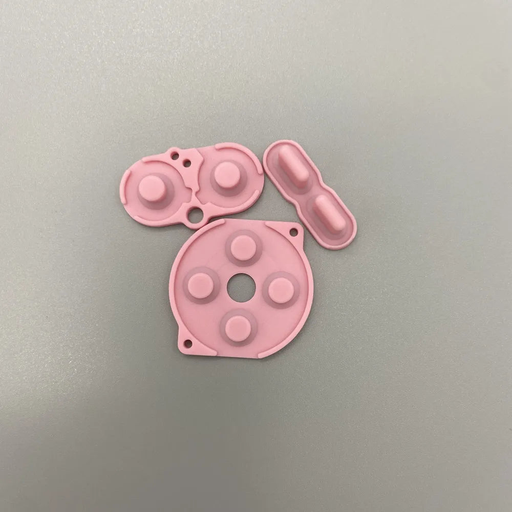 Color high quality game accessory rubber pads button silicon pads for Gameboy Pocket GBP