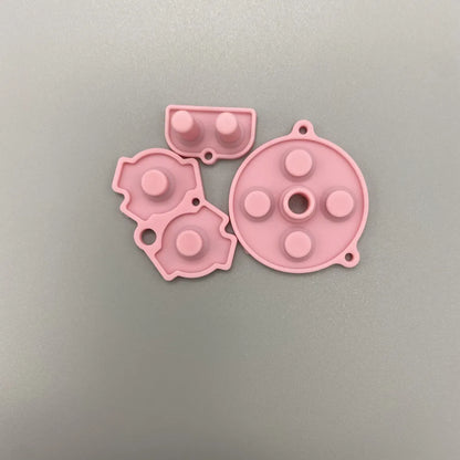 Color high quality game accessory rubber pads button silicon pads for Gameboy Advance GBA