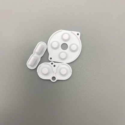 Color high quality game accessory rubber pads button silicon pads for Gameboy Pocket GBP