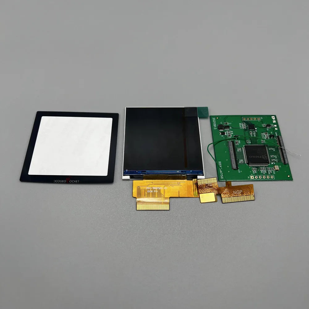 Easy to install 2.6 "original size IPS high brightness LCD screen is suitable for Neo geo pocket NGP